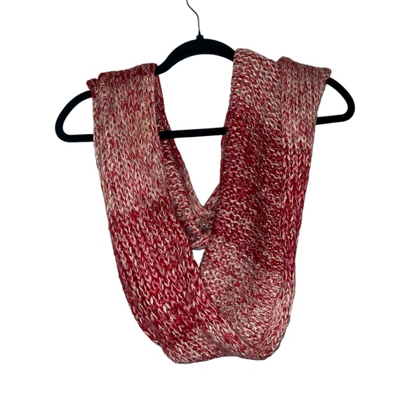 Pink And Cream‎ Shimmering Glitter Infinity Scarf One Size - Picture 1 of 3